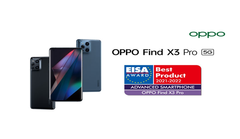OPPO Find X3 Pro : le smartphone le plus performant de l'année selon l’EISA