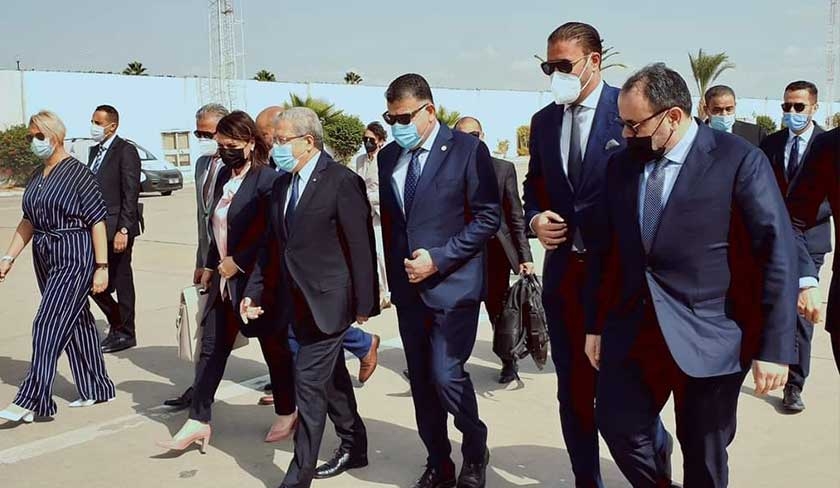 Arrive d'une dlgation ministrielle libyenne en Tunisie