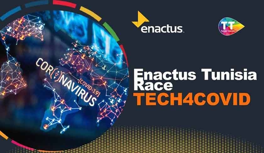 Enactus Tunisia Race powered by Tunisie Telecom sous le thème « Tech4COVID »