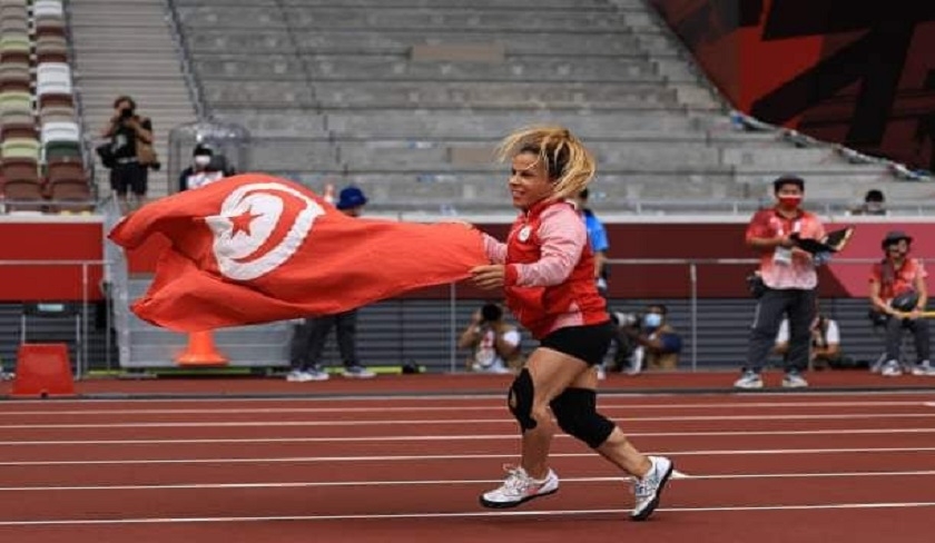 Deuxime mdaille dor pour Raoua Tlili et nouveau record mondial

