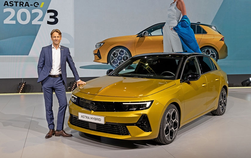 Première mondiale de l’Opel Astra, sixième du nom