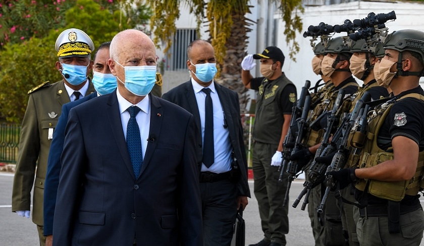 Kaïs Saïed parle des tentatives d’infiltration de l’institution sécuritaire