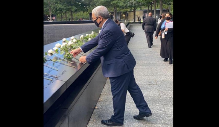 Othman Jerandi participe  la commmoration des vingt ans des attaques du 11-Septembre

