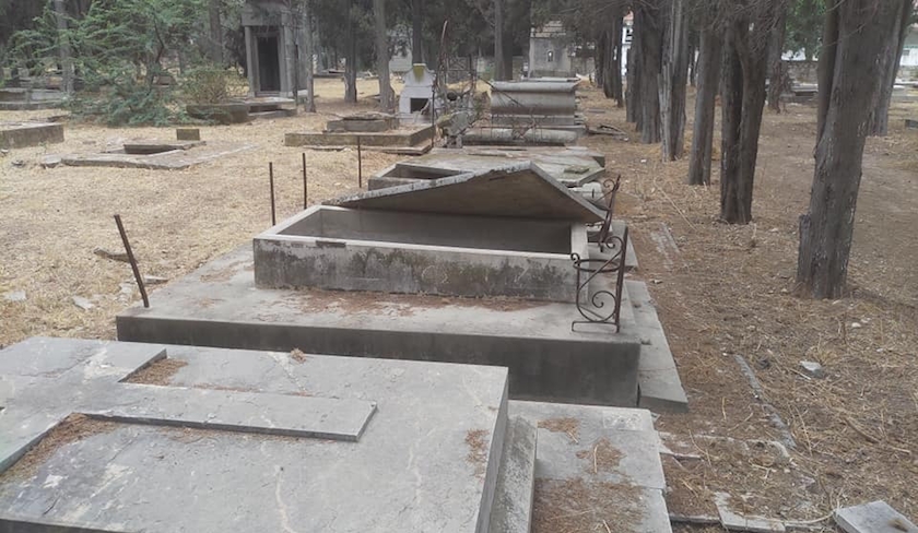 L’ATSM dénonce des profanations répétitives du cimetière chrétien de Mégrine 
