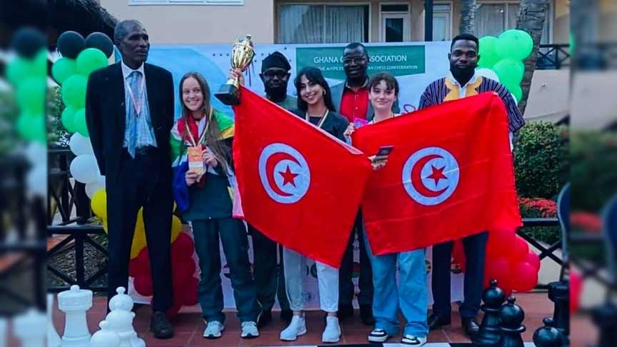 La Tunisie sillustre au Championnat dAfrique d'checs