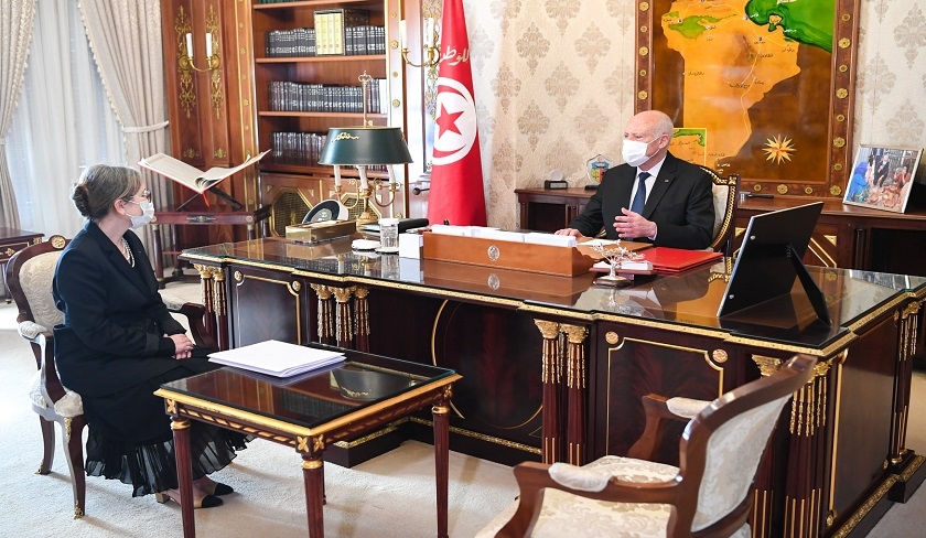 Kaïs Saïed montre que Najla Bouden ne s'est pas désistée