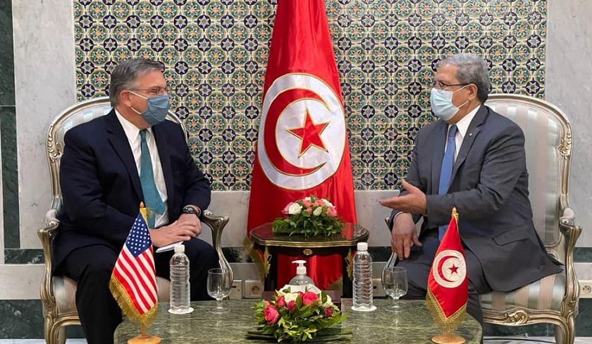 Othman Jerandi s’est entretenu avec l’ambassadeur américain Donald Blome