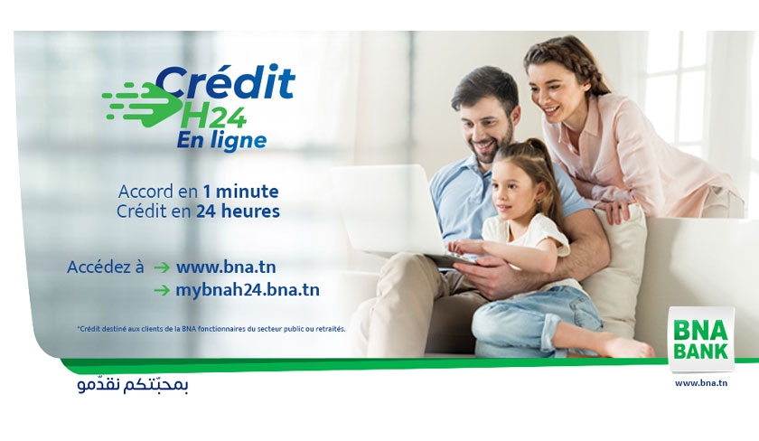 BNA Crédit H24 : Accord en 1 Minute, Crédit en 24 Heures