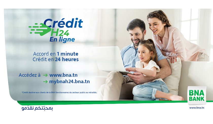 BNA Crdit H24 : Accord en 1 Minute, Crdit en 24 Heures 

