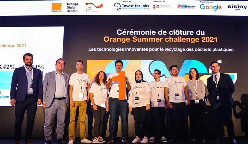 Orange Summer Challenge 2021 : L'innovation au service du recyclage des dchets plastiques