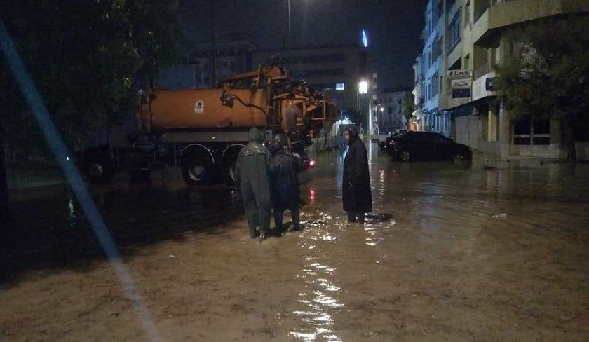 Pluies torrentielles : Des dégâts et des routes coupées dans plusieurs régions du pays
