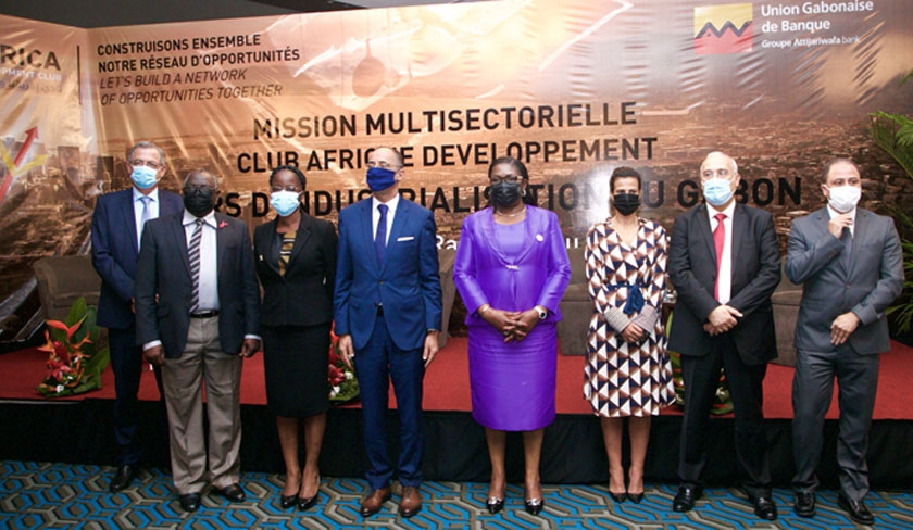 Mission multisectorielle du Club Afrique Dveloppement du groupe Attijariwafa bank au Gabon sous le thme  Leviers dIndustrialisation du Gabon 
