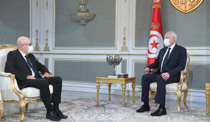Kaïs Saïed reçoit Marouen Abassi