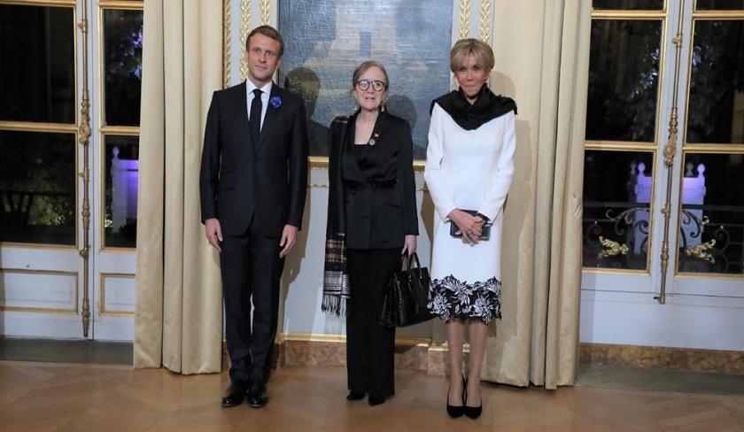 Emmanuel Macron reçoit Najla Bouden