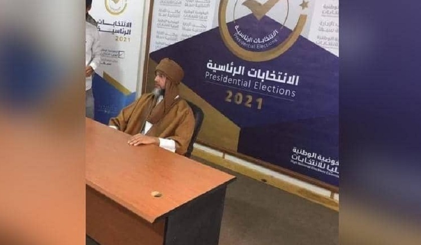 Seif Al Islam Kadhafi candidat  la prsidentielle en Libye 

