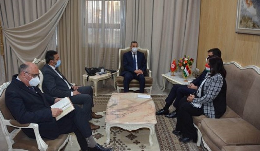 Taoufik Charfeddine rencontre l’ambassadeur de Hongrie en Tunisie