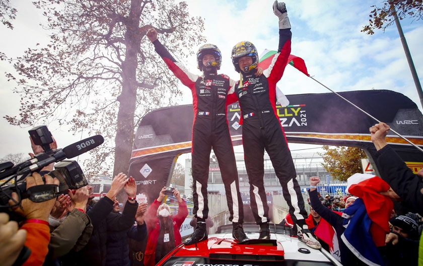 Toyota Gazoo Racing remporte le titre WRC 2021 des constructeurs