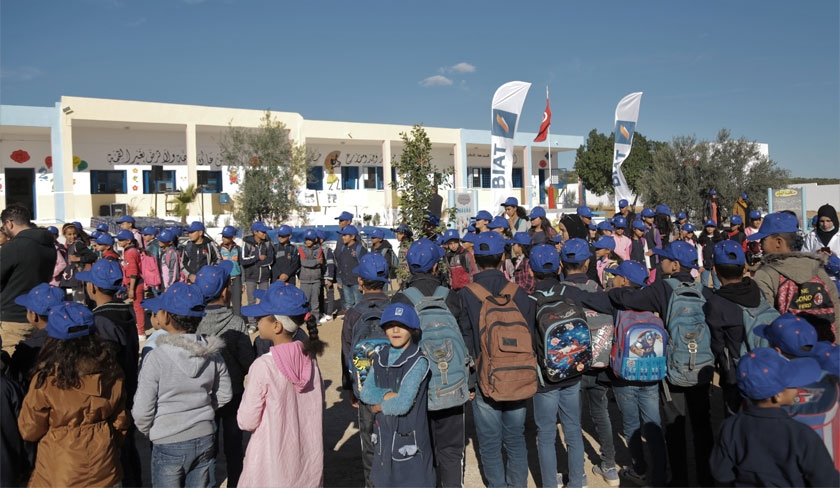 Engage pour lducation, la BIAT rnove 5 tablissements scolaires au Kef et  Kairouan

