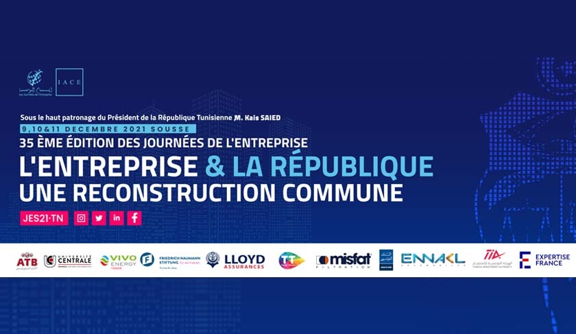 Programme de la 35éme édition des Journées de l’Entreprise sous le thème « L’Entreprise & la République : Une Reconstruction Commune »