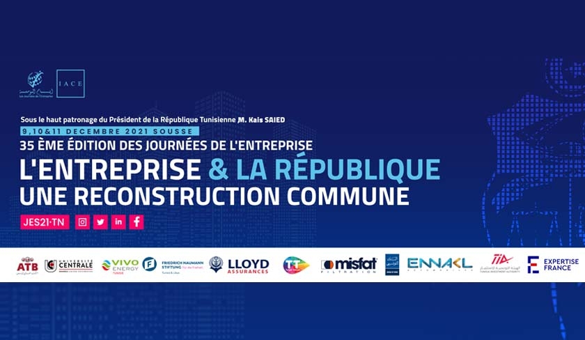 Programme de la 35me dition des Journes de lEntreprise sous le thme  LEntreprise & la Rpublique : Une Reconstruction Commune 