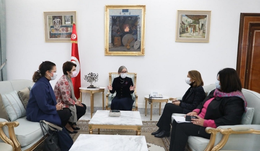 Najla Bouden reoit la directrice de la BERD et lambassadeur dAllemagne

