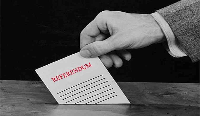 La convocation des électeurs pour le référendum publiée dans le Jort