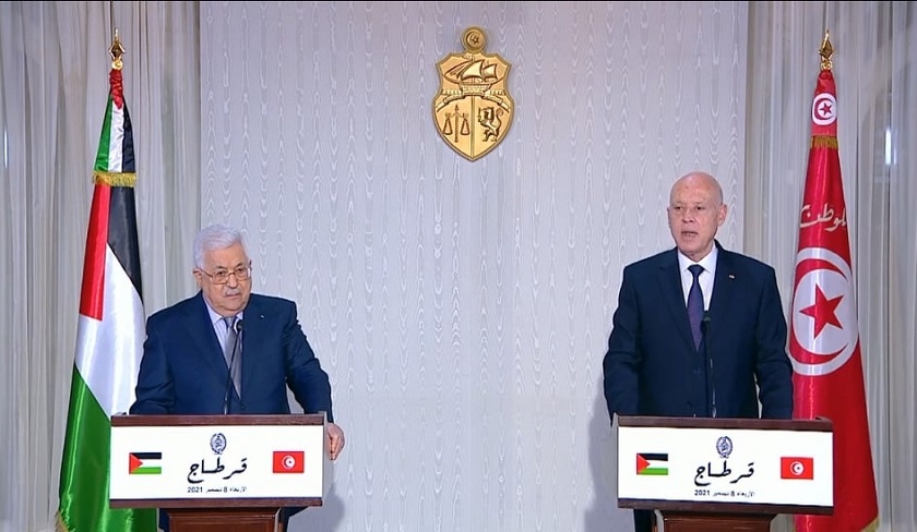 Dans une conférence de presse sans journalistes, Kaïs Saïed exprime son soutien à la Palestine