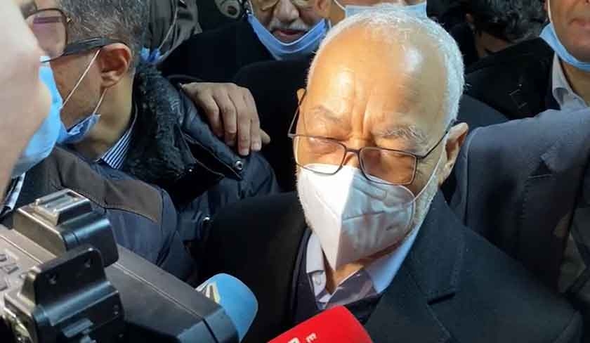Ghannouchi : L'homme dcd lors de l'incendie est un martyr, victime de la marginalisation !
