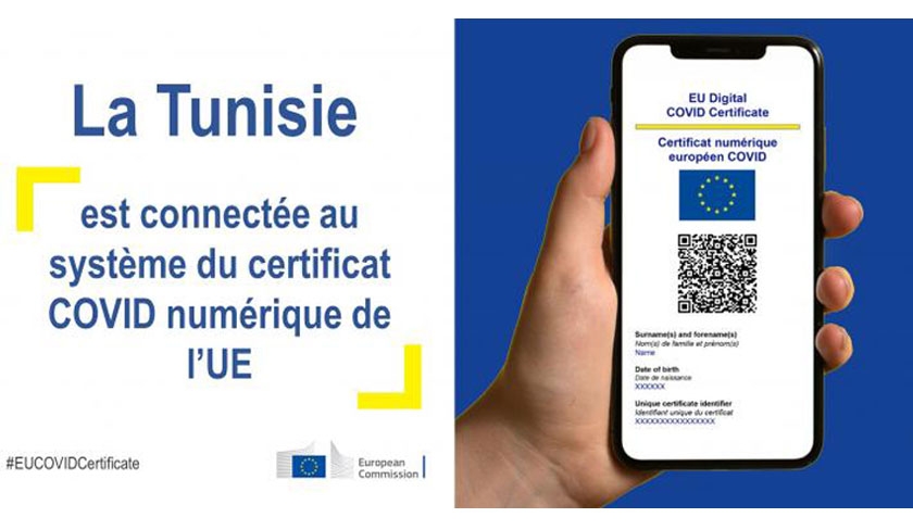 Les certificats de vaccination tunisiens désormais reconnus par l'Union européenne