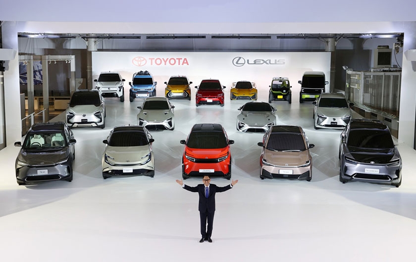 Programme Toyota Motor Corporation : Trente modles lectriques  batterie en 2030
