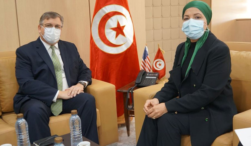 Donald Blome reçu par Leila Jaffel