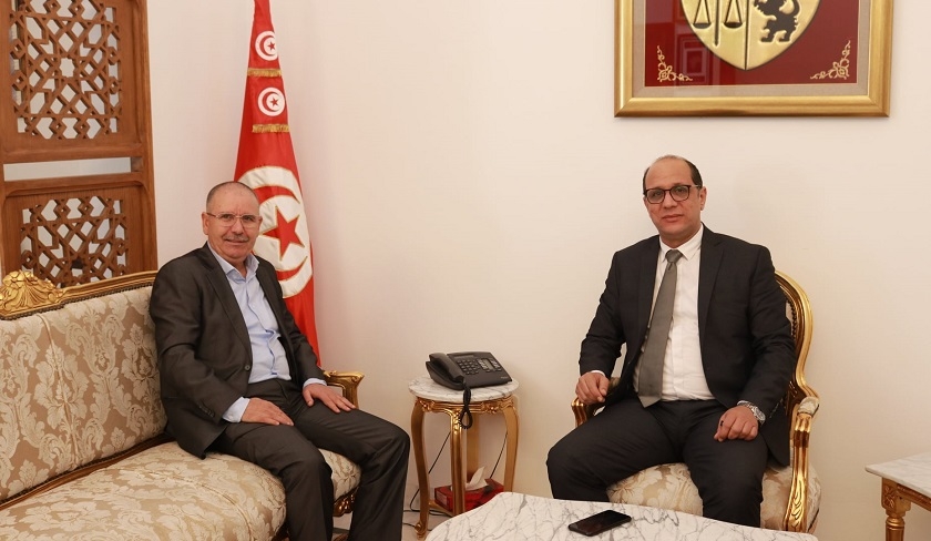 Noureddine Taboubi rencontre Malek Zahi

