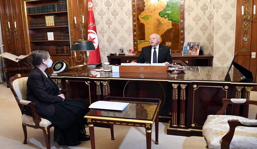 Kaïs Saïed reçoit Najla Bouden