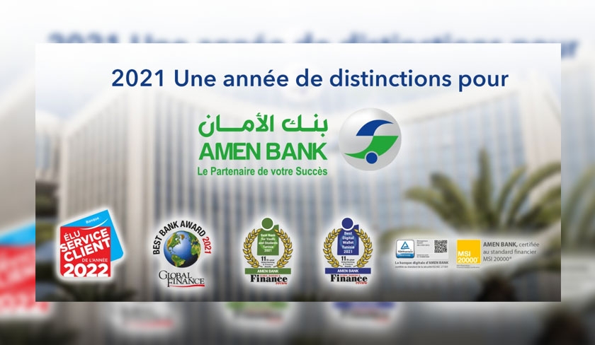 2021, Une année de distinctions pour Amen Bank