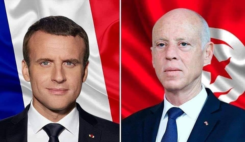 Emmanuel Macron exhorte son homologue tunisien à conduire une transition inclusive

