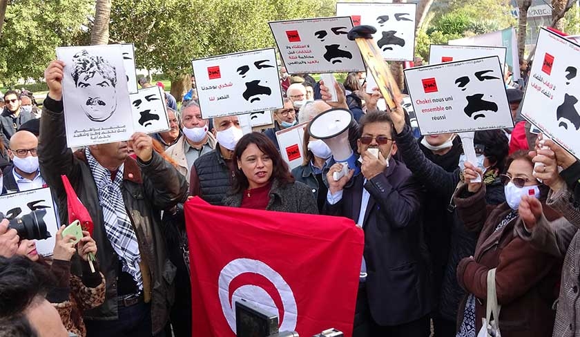 En photos – 6 février : commémoration des assassinats de Chokri Belaïd et de Mohamed Brahmi