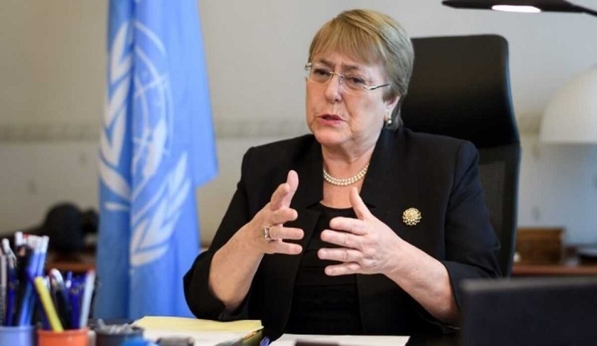 Michelle Bachelet : le HCDH est inquiet quant aux dclaration de Kas Saed