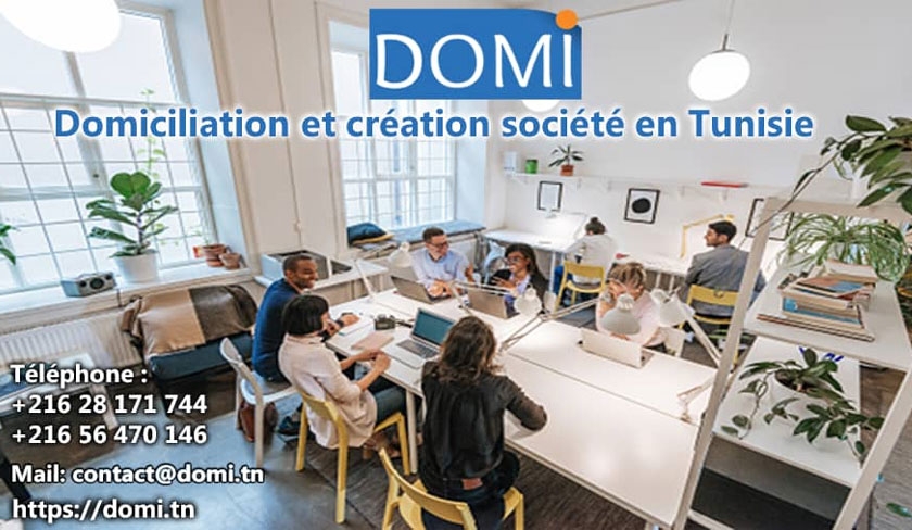 Domi : Domiciliation et création d'entreprise en Tunisie