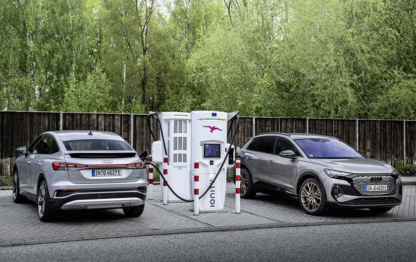 Audi Q4 e-tron : capacité de charge plus élevée et fonctions en ligne étendues