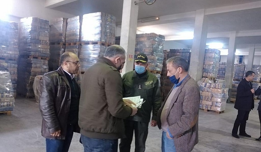 Saisie de tonnes de produits de consommation
