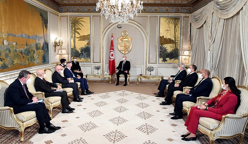 Kaïs Saïed rencontre le ministre italien de la Défense