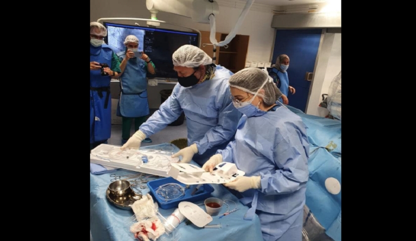 En photos - Première implantation en Tunisie de pacemaker avec stimulation hissienne