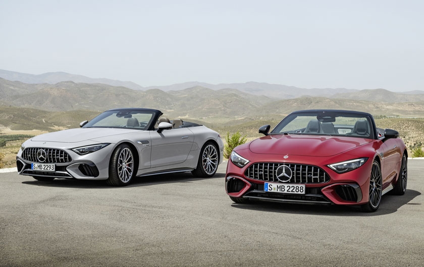 Mercedes-AMG lève le voile sur les SL 55 4MATIC+ et SL 63 4MATIC+