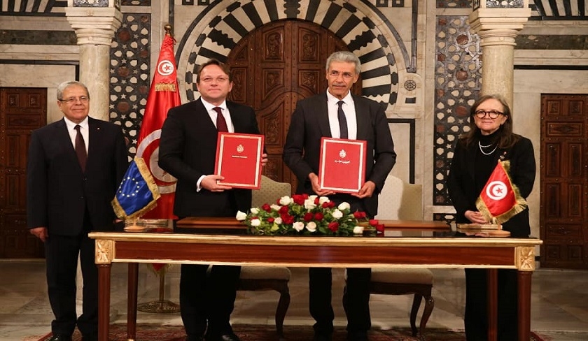 Signature d’accords de partenariat entre la Tunisie et l’Union européenne