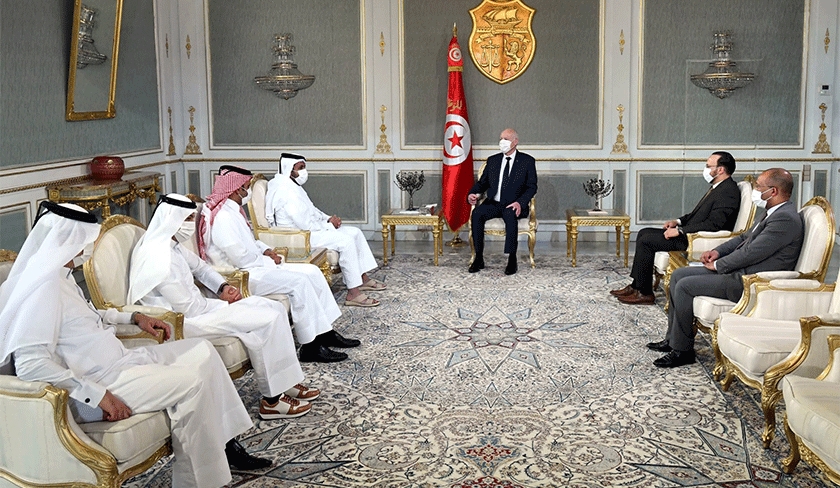 Kaïs Saïed reçoit le président du conseil d’administration d’Ooredoo