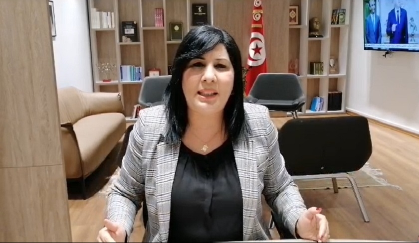 Abir Moussi félicite les Tunisiens pour la dissolution du Parlement
