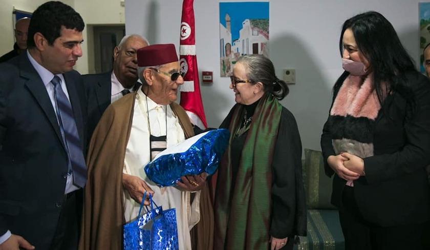 La cheffe du gouvernement en visite à la maison de retraite Sadok Driss