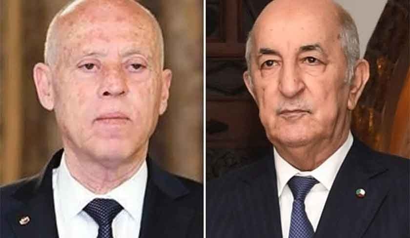 Kaïs Saïed s’entretient au téléphone avec Abdelmajid Tebboune