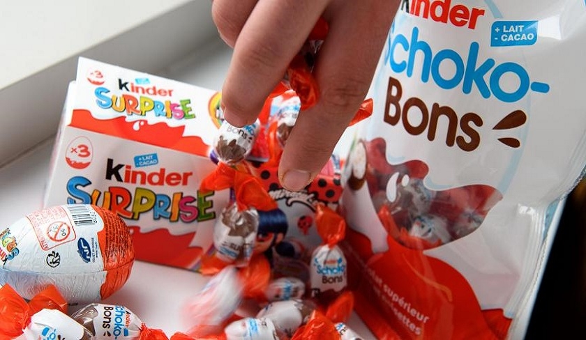 Salmonelle chez Ferrero : arrêt de l'usine Kinder par les autorités belges