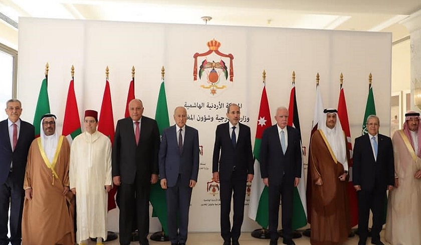 Othman Jerandi participe à la réunion ministérielle arabe d'urgence sur la Palestine